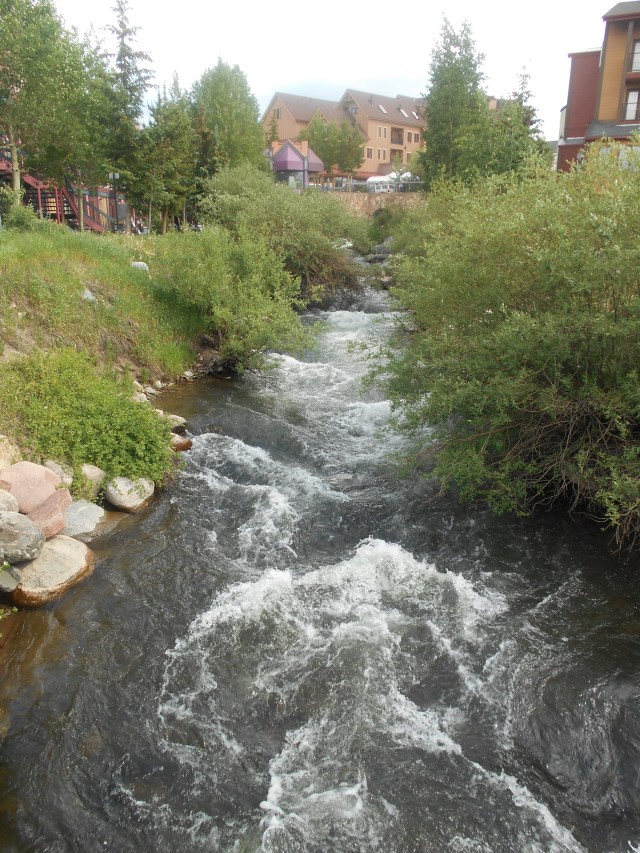 River running through Breckenridge