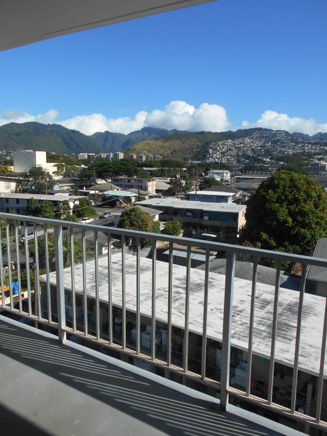 I can get used to this view from our lanai (balcony)