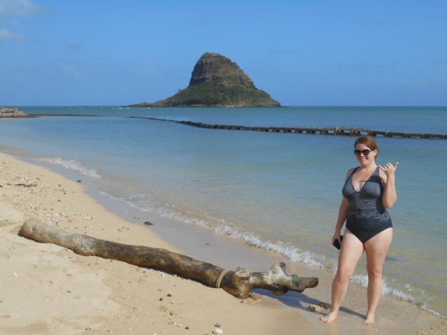 Me in front of China Man's Hat