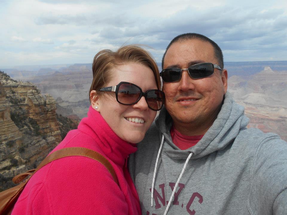Jonathan and I at the Grand Canyon